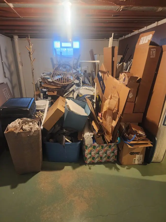 Roll-off dumpster container at job site for Construction Dumpster Rental in Bowleys Quarters